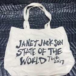 Janet Jackson State of The World Tour 2017 Tote Bag