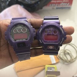 G shock watch dual pair