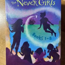 Disney THE NEVER GIRLS Box Set Books 1 - 8 ** NEW SEALED ** Kiki Thorpe.