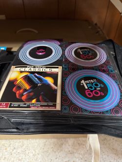 CD Collection Binder with Oldies Music