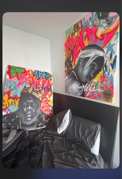 Art 2pac and Biggie