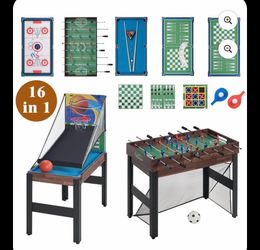16 in 1 Gaming Table