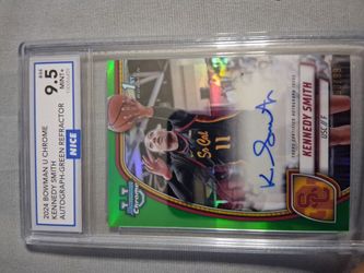 2024 Kennedy Smith 1st bowman auto 96/99 auto graded 9.5