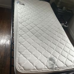 Bed Frame & Mattress (twin)