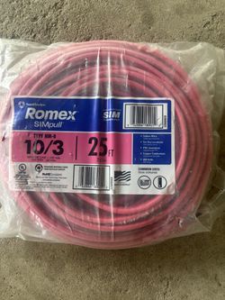 10/3 Romex 25 Ft