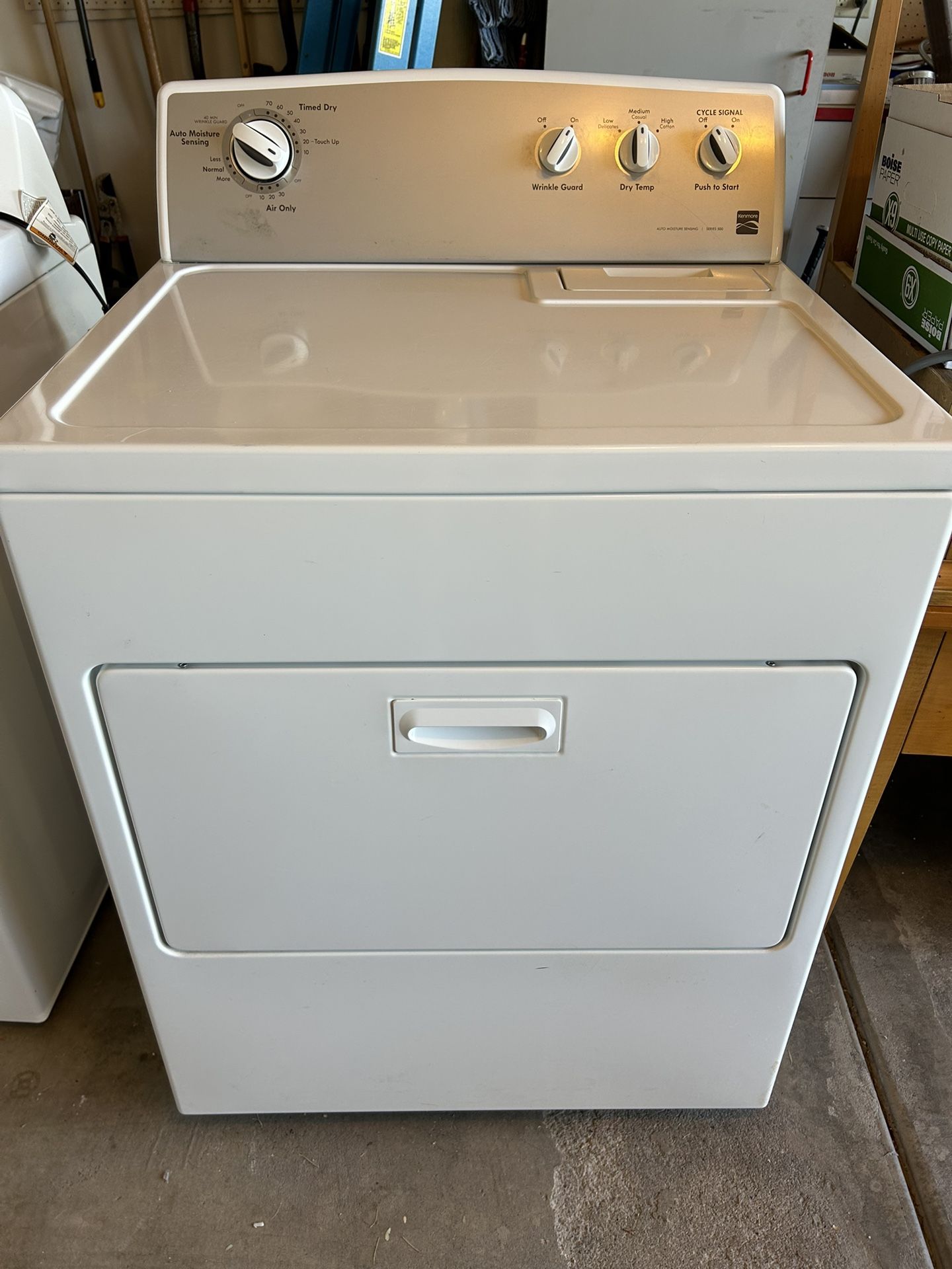 Kenmore Series 500 Dryer