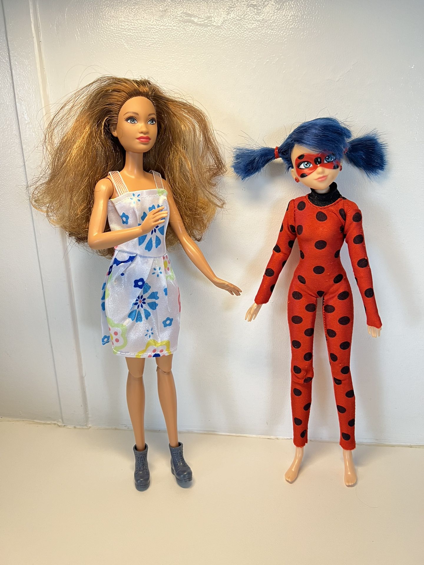 Ladybug Fashion Doll 10.5" tall  2 dolls 