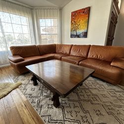 Copenhagen Leather Couch 