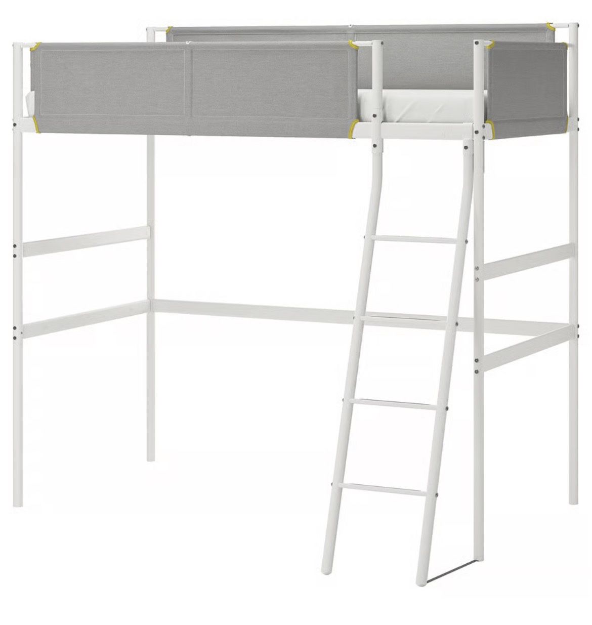 IKEA VITVAL Loft Bed Frame 