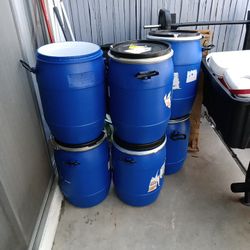 New Blue Handle Water Gallons 