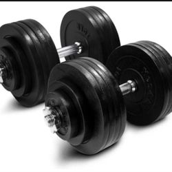 Set of Agjustable  Dumbbells 200 Lbs.