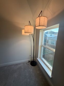 2 floor lamps