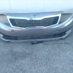 2011-2015 Kia Optima Complete Front Bumper With All The Accessories Oem.
