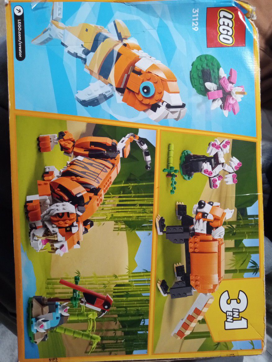 Legos Zoo Tiger