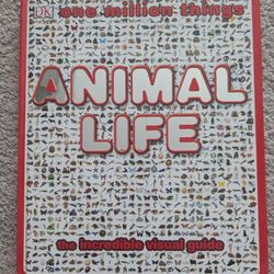 One Million Things Animal Life Hardback Kids Book