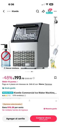 Máquina de hacer hielo