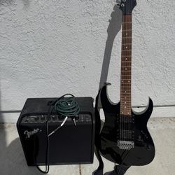 Guitar And Amp 