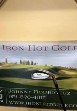 Got Cleveland golf 7 iron graphite. From Iron Hot Golf
