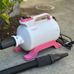 Shernbao SHD-1800 Cyclone Force Dog Grooming Dryer, Pink