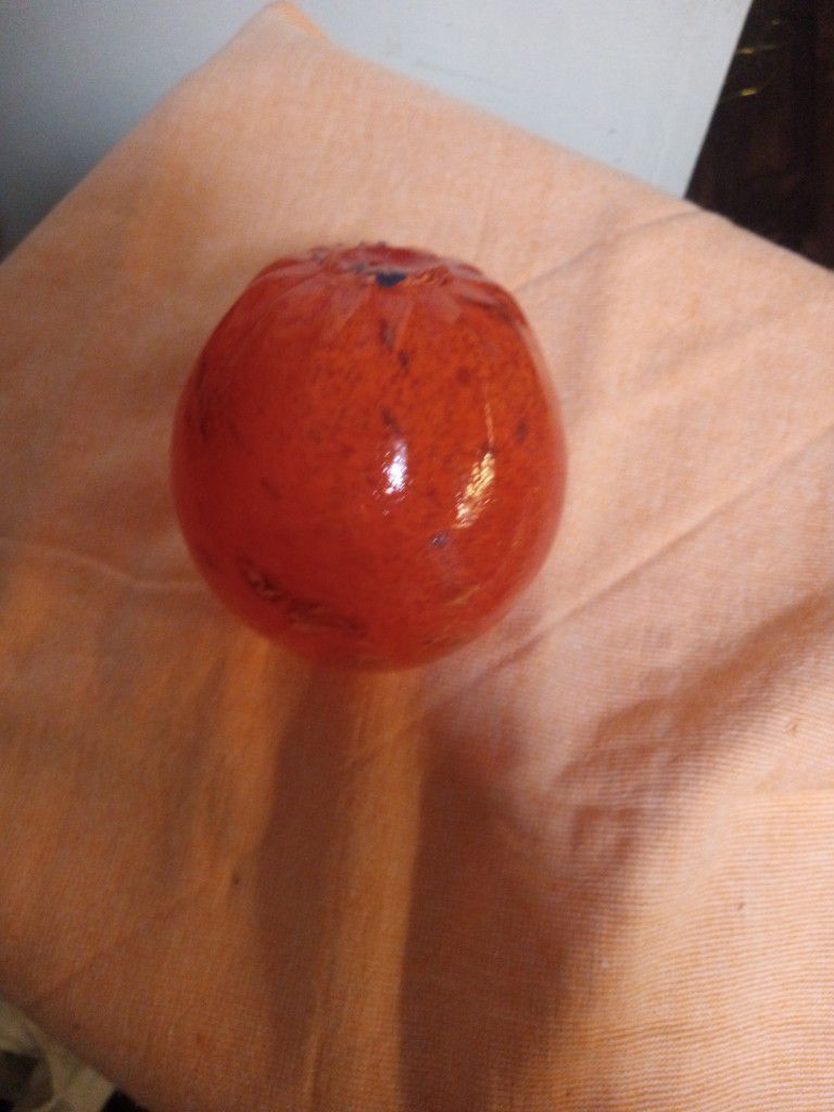 Orange Italian Glass
