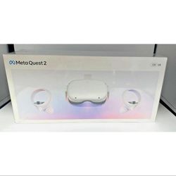 Meta Oculus Quest 2 128GB Virtual Reality VR Headset White 