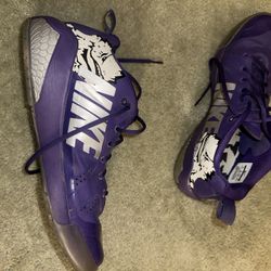 TCU Hornfrogs Baseball Turf Shoes and Baseball Cleats - Size 13