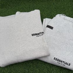 New Essentials Fear Of God “Light Oatmeal” Sizes XS And Large