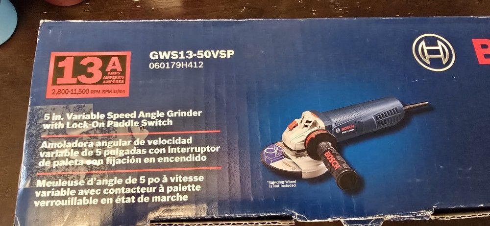 Bosch 13a Wired Angle Grinder