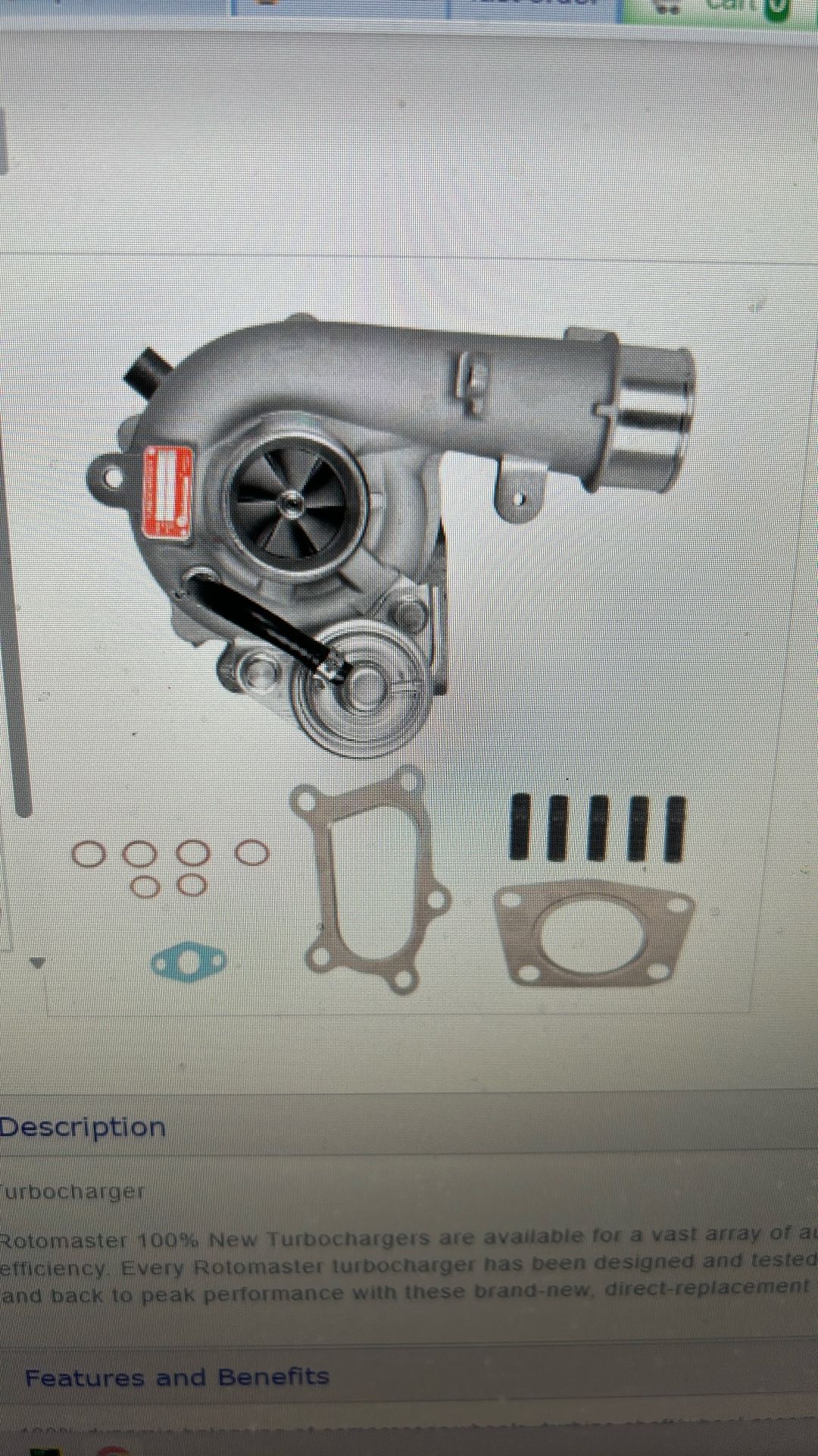 K1040197N New Turbocharger