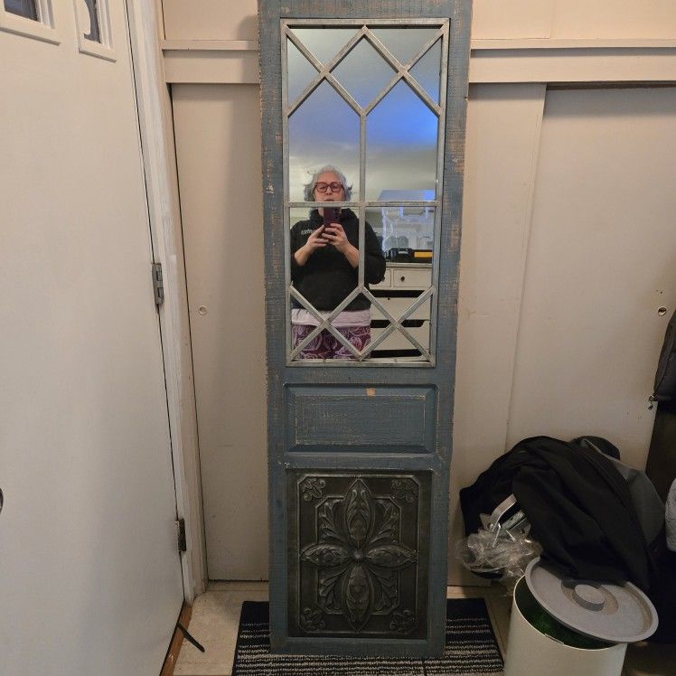 Hobby lobby galvanized door mirror
