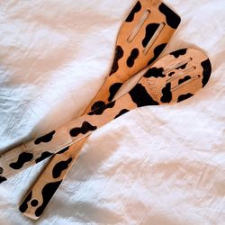 Cow Print Cooking Utensils 