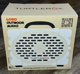 White Turtlebox Gen 3 Speaker (Brand New)