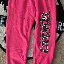 Sp5der Pink Pants