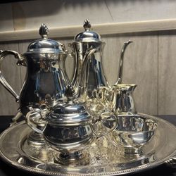 Oneida Vintage Silver Coffee Set
