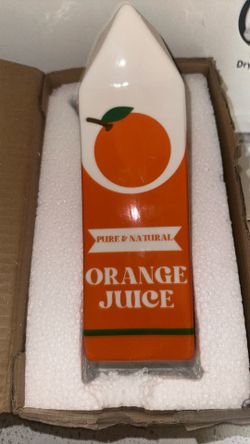 Ceramic Orange Juice Vase