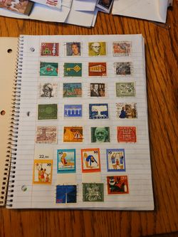 Collectable stamps