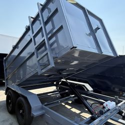 New Hydraulic Dump Trailer with Accessories ⚡️