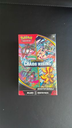 Pokémon TCG Mega Evolution Chaos Rising Booster Bundle