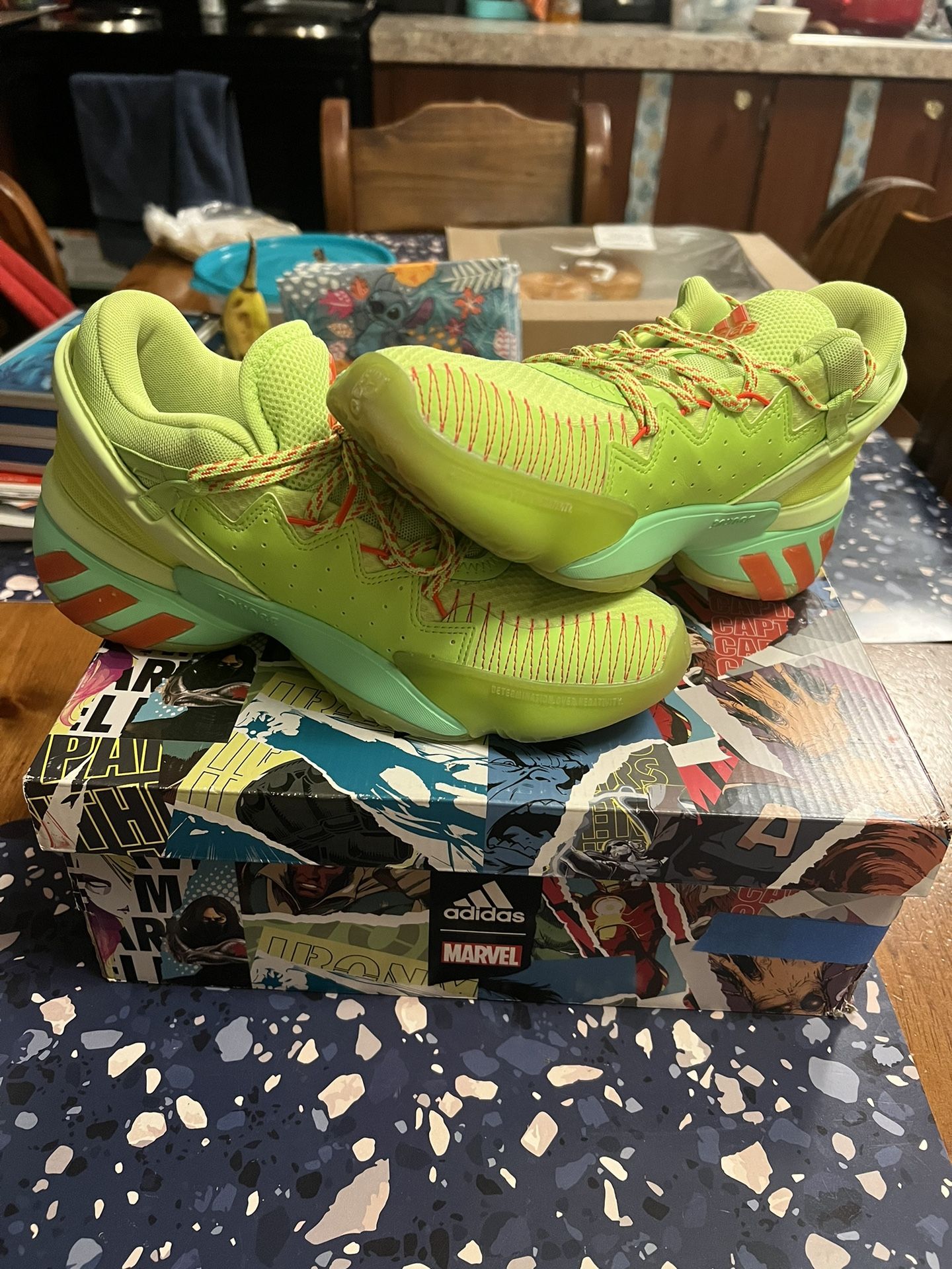 Spidey Sense Adidas Don Issue Spider Man Sneakers Spidey Sense