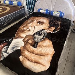 Scarface Blanket On Sale $49