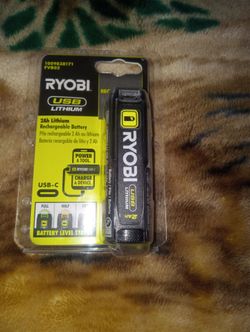 Ryobi 2.0 AH Rechargeable Battery/ Powerbank