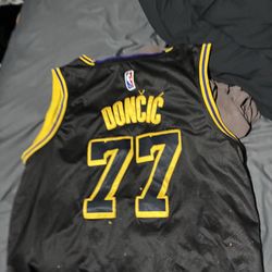 luka lakers jersey