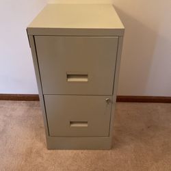 Locking Metal Filing Cabinet