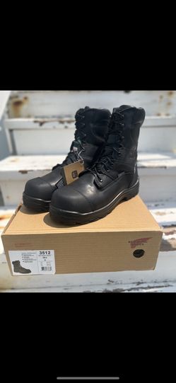 Red wing King toe 8in boot Size 9.5D (runs wide)