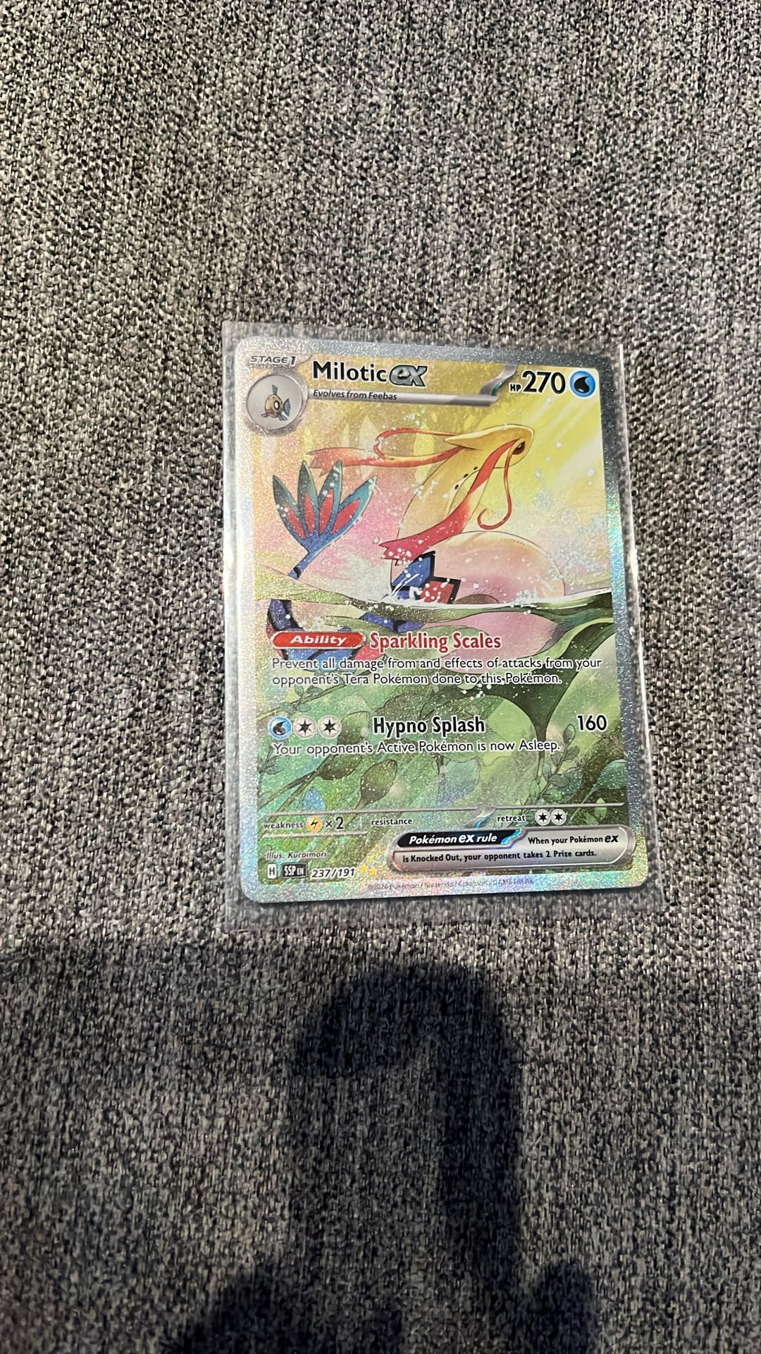 Pokmon Card Milotic Ex Mint - www.disolcolor.com