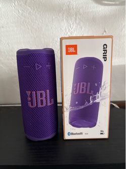 JBL Grip Bluetooth Speaker – Purple – Like New w/ Original Box