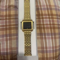 Adidas Gold Watch 
