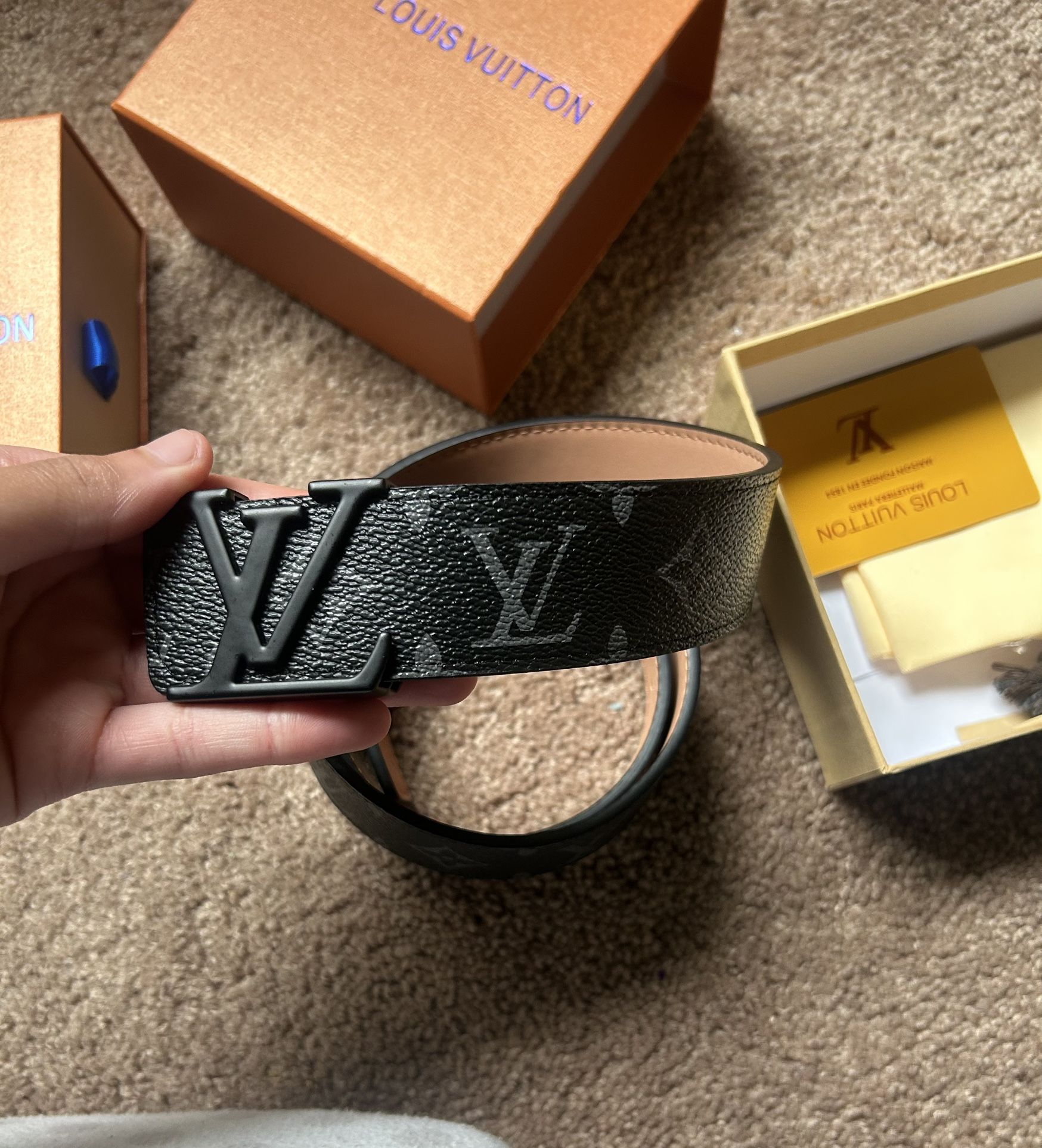 LV Belt (All Black)