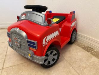 Paw Patrol Marshall go kart, battery powered