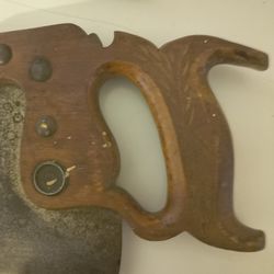 Two old Hand Saws